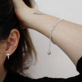 Sterling Silver Triple Ball Bracelet BlackSugar-Best Online Jewelry Earrings, Necklaces. Korean Fashion Jewelry.  Find Your Favorite Jewelry that Kpop Stars Wear
